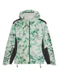 Malbon Golf abstract-pattern print jacket - White
