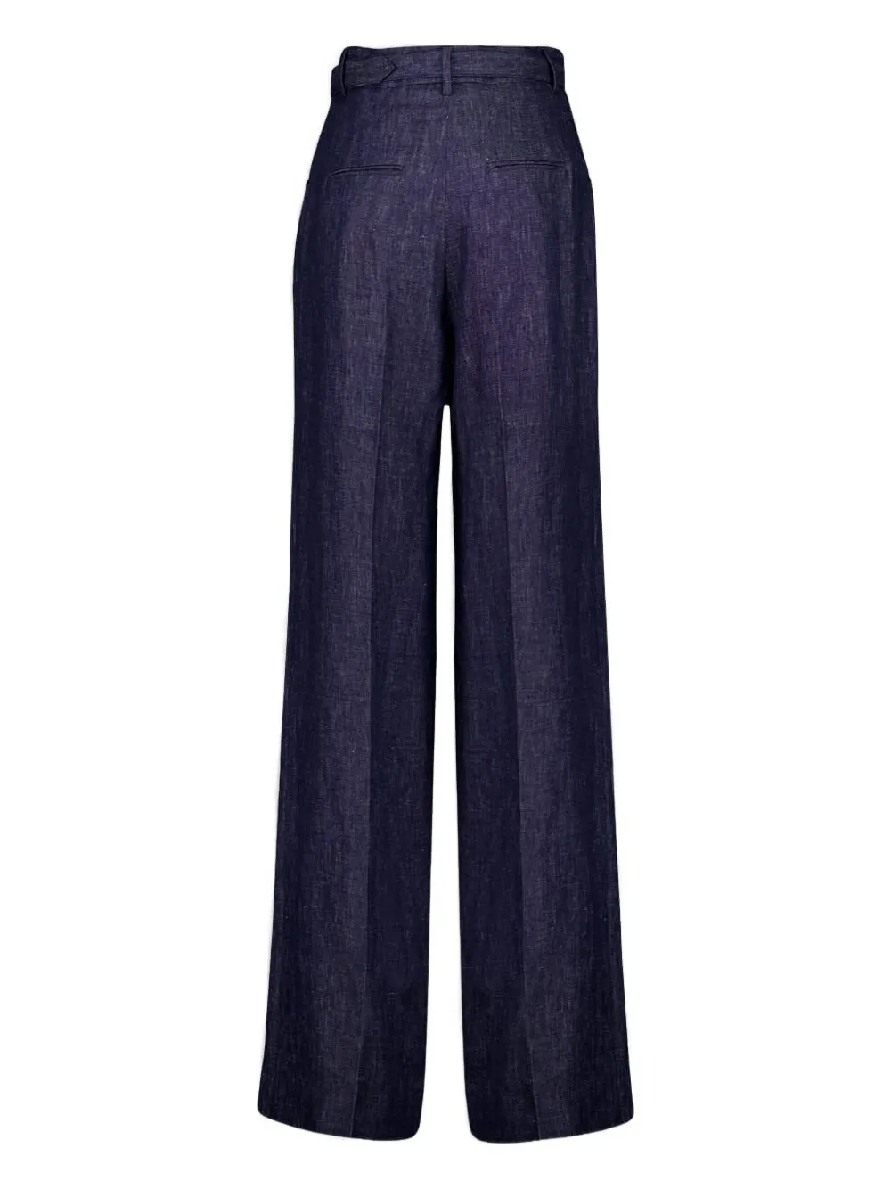 belted denim pants