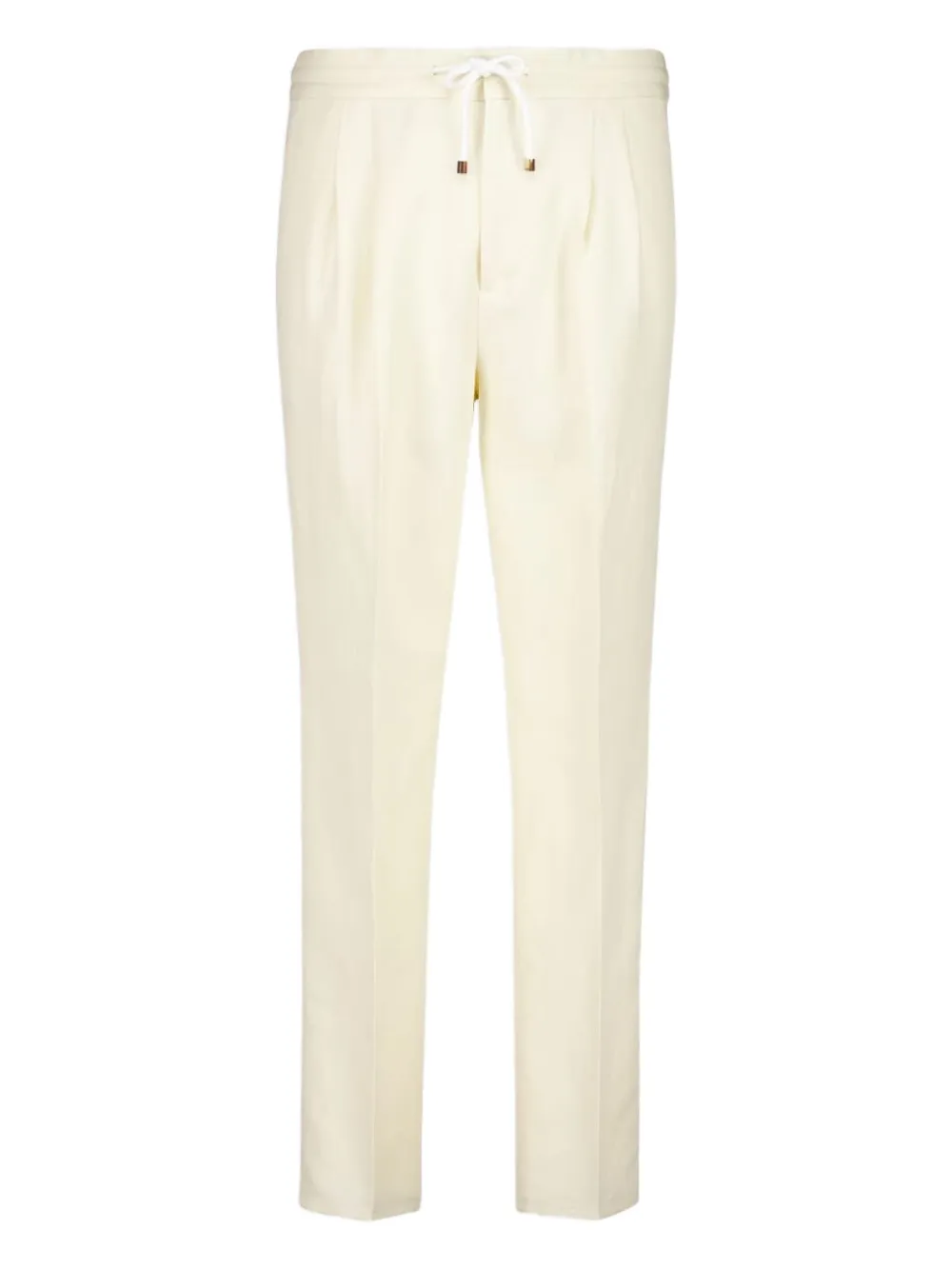 Brunello Cucinelli drawstring trousers | Neutrals | Image 1