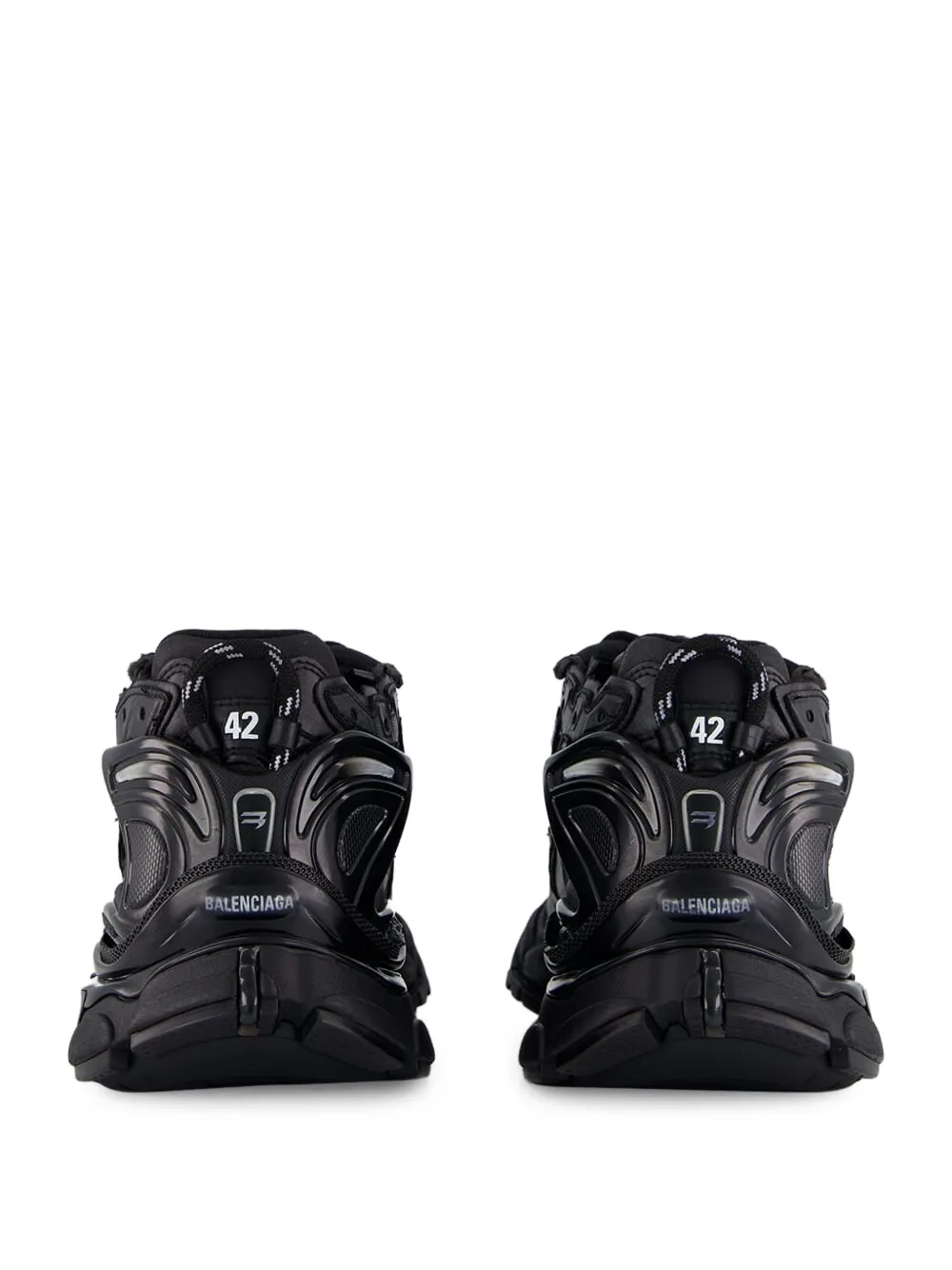 Balenciaga x Under Armour Runner sneakers met chunky zool Zwart