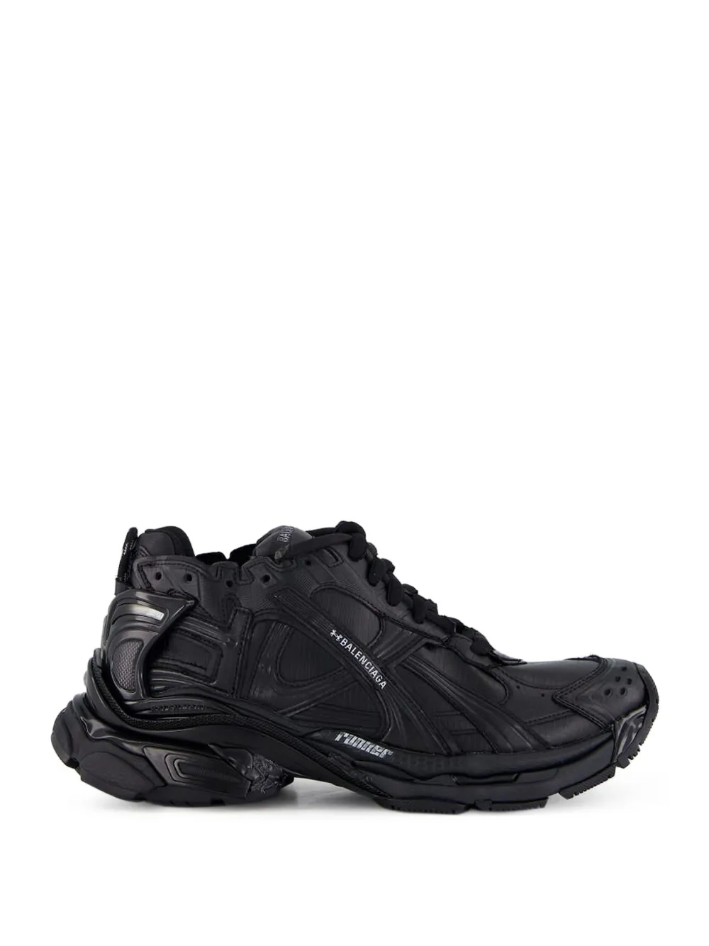 Balenciaga x Under Armour Runner chunky-sole sneakers | Black | Image 1