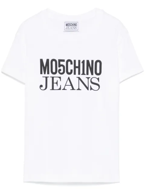 MOSCHINO JEANS logo-print T-shirt