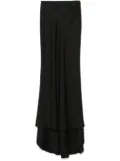 Philosophy Di Lorenzo Serafini satin maxi skirt - Black