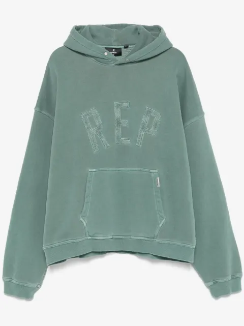 Represent logo-appliqué hoodie