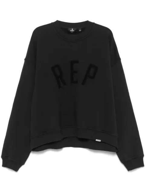 Represent logo-appliqué sweatshirt 