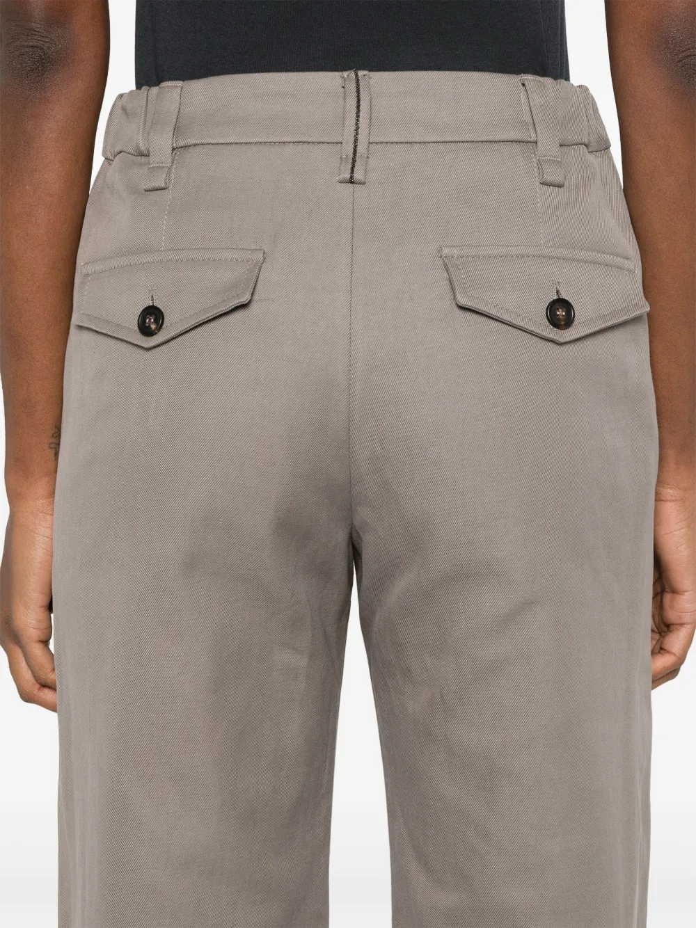 Brunello Cucinelli Twill broek Bruin