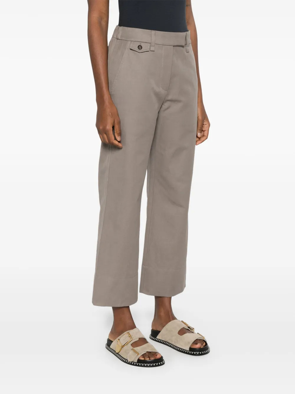 Brunello Cucinelli Twill broek Bruin