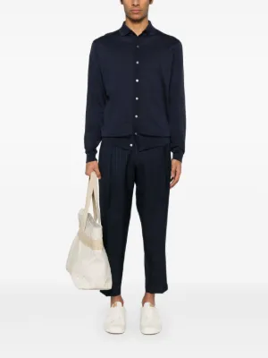 Tシャツ・カットソー LARDINI SS24 STRIPED SHIRT (EQTED_EQC1820120RG\n) Lardini Cotton T-Shirt With Striped Pattern