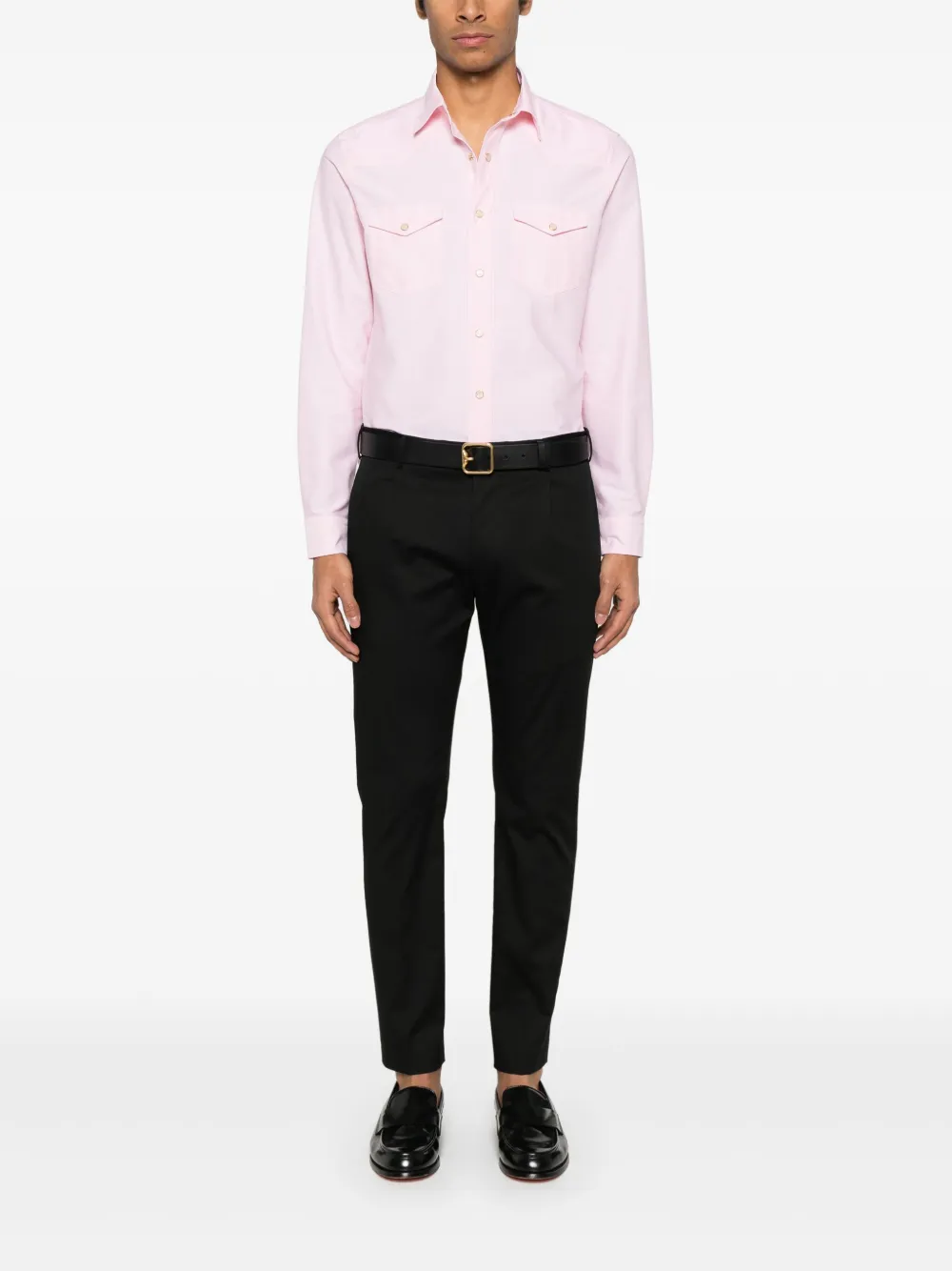 Lardini cotton shirt - Roze