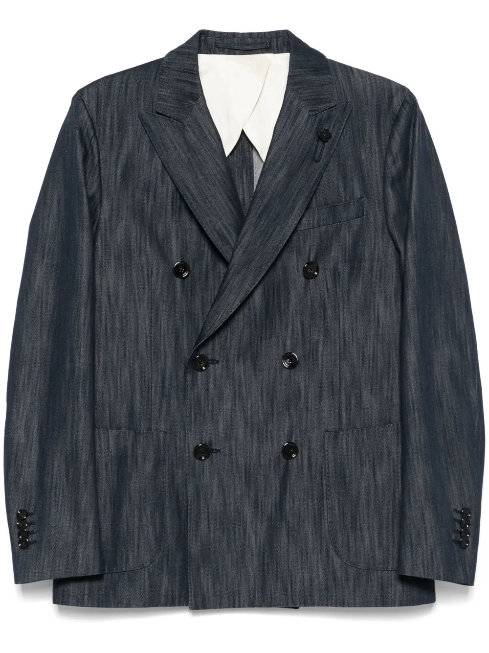 Lardini double-breasted blazer | Blue | Image 1