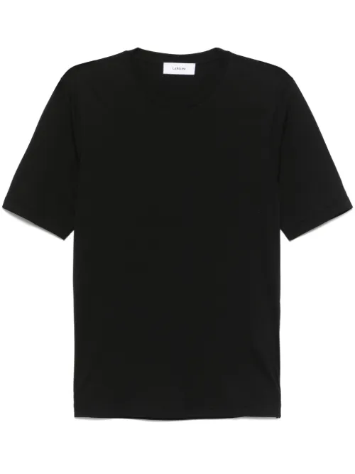 Lardini t-shirt à col rond - Noir - Lardini - Modalova