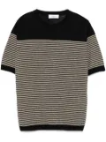 Lardini fine-knit T-shirt - Black