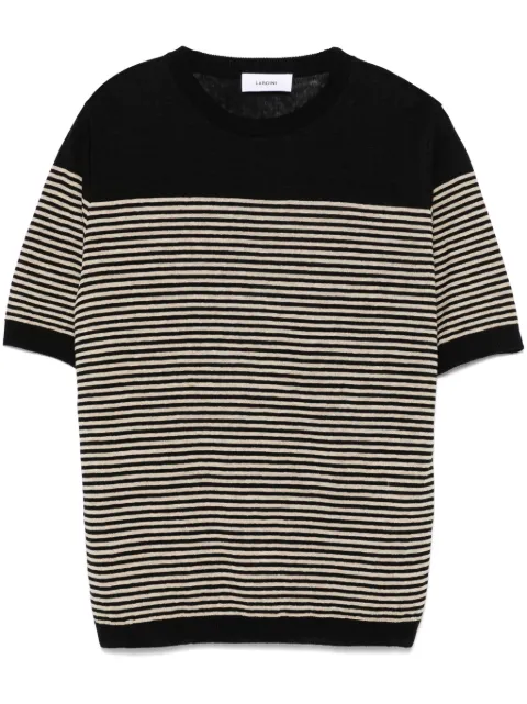 Lardini Fein gestricktes T-Shirt