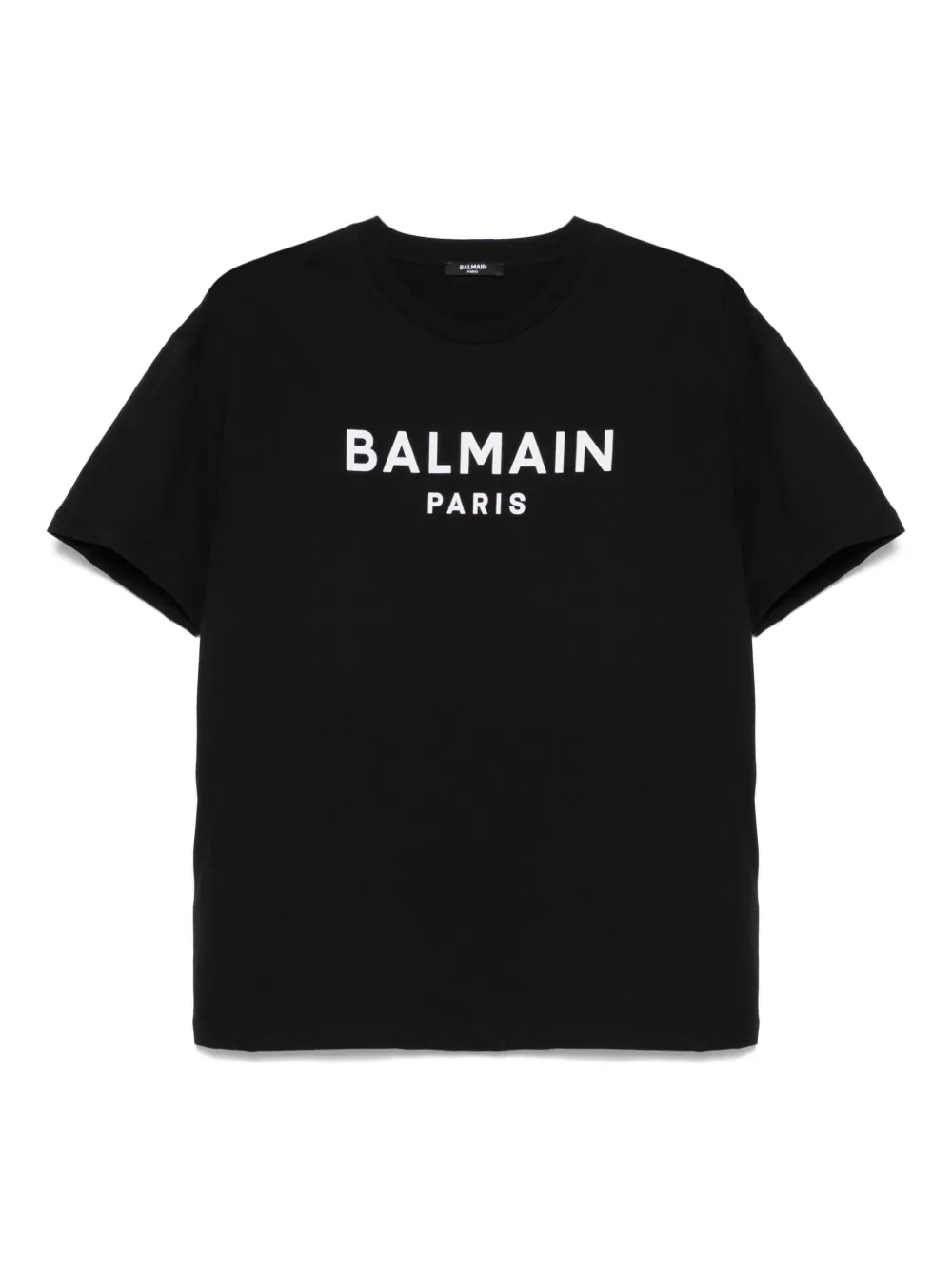 Balmain Kids T-shirt met logoprint Zwart