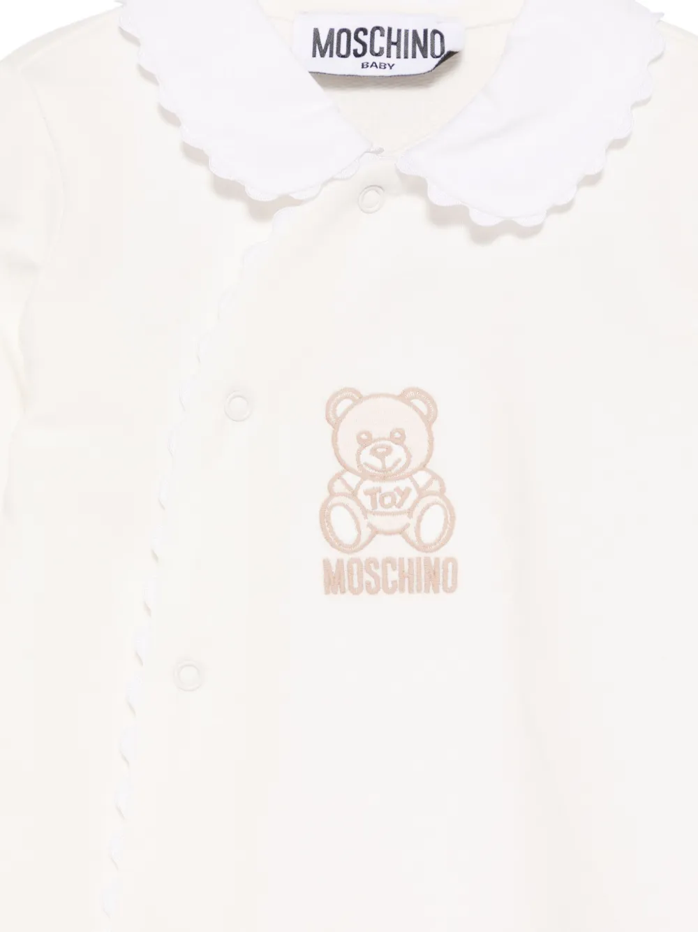Moschino Kids Pyjama met teddybeerprint Wit