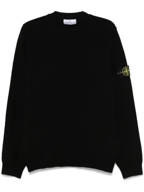 Stone Island suéter con distintivo Compass