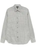 Emporio Armani geometric-print shirt - White