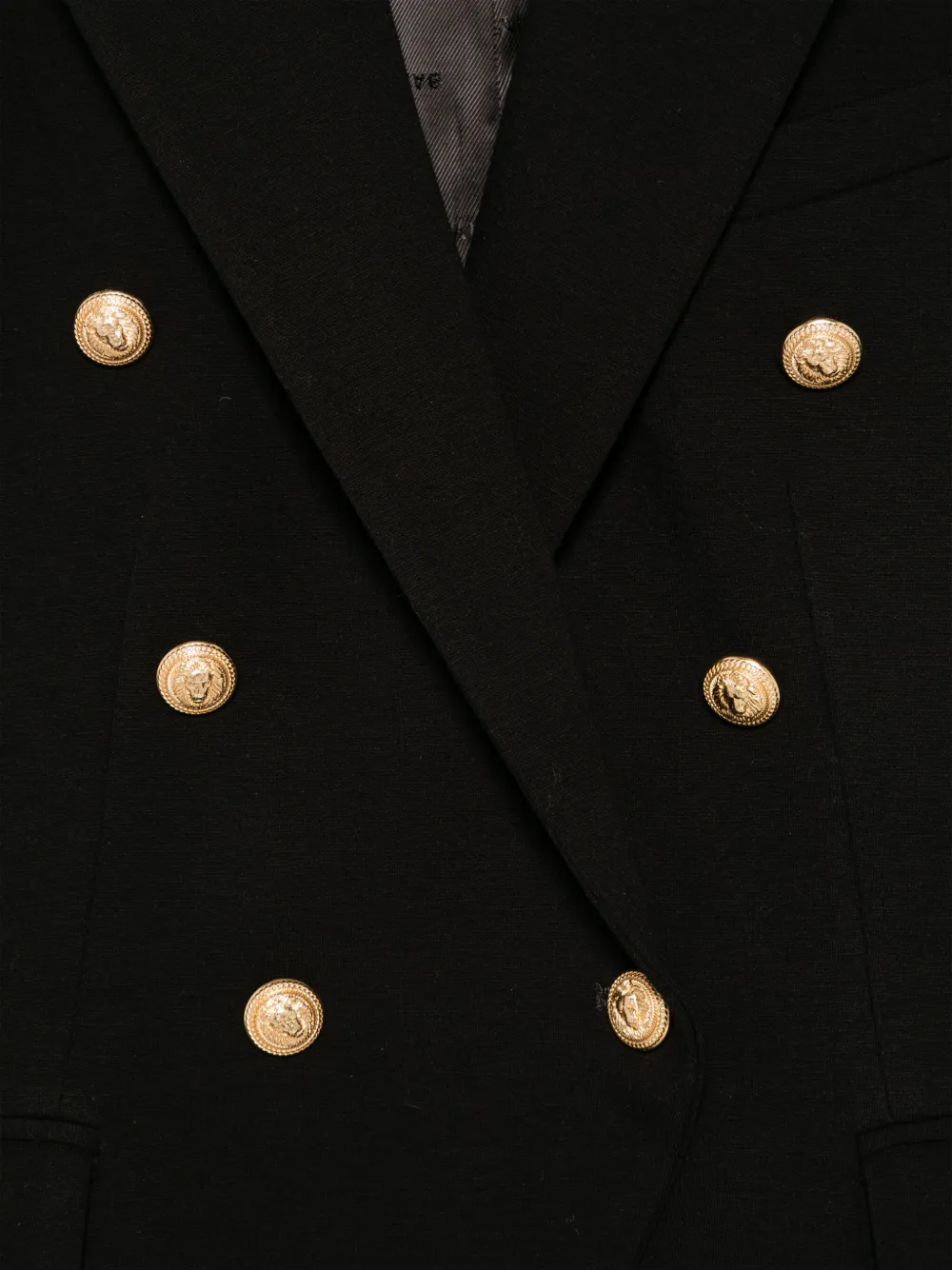 Balmain Kids Jack met dubbele rij knopen Zwart