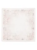 Saiid Kobeisy silk georgette-crepe scarf - Pink