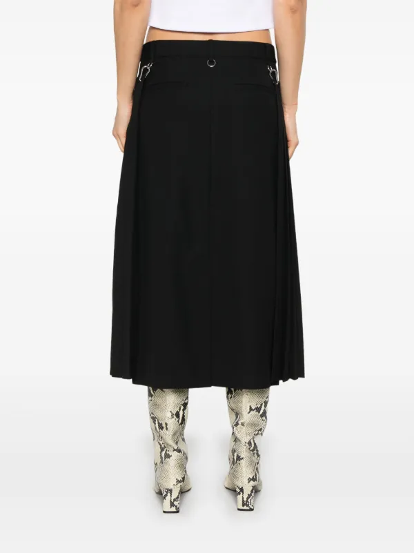 今期bibiy ODETTE BOA PLEATED SKIRT スカートA36 Bibiy ODETTE BOA PLEATED SKIRT スカート