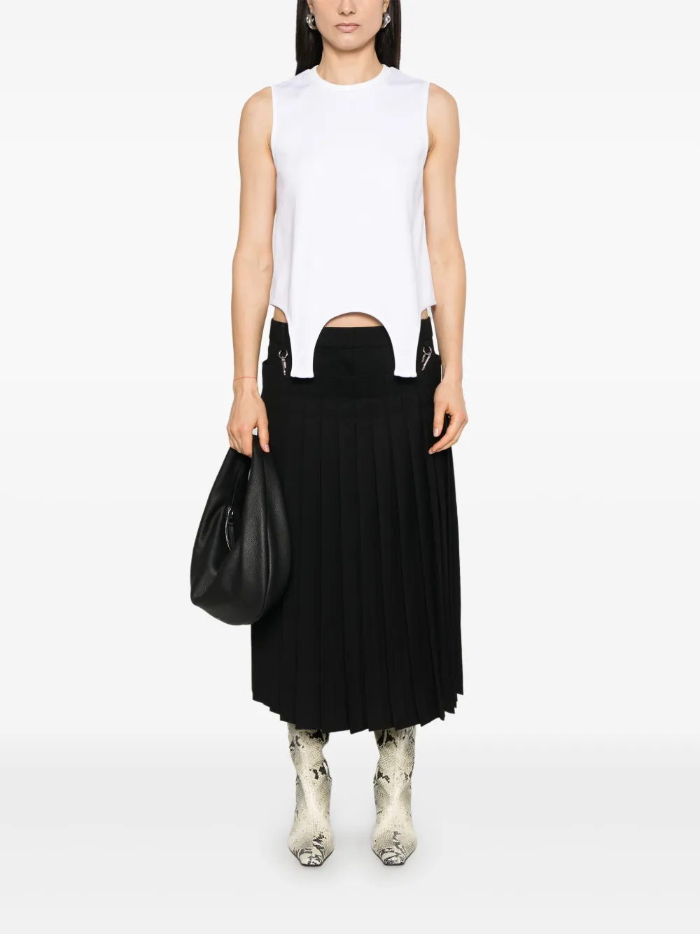 Tibi Flip tanktop - Wit