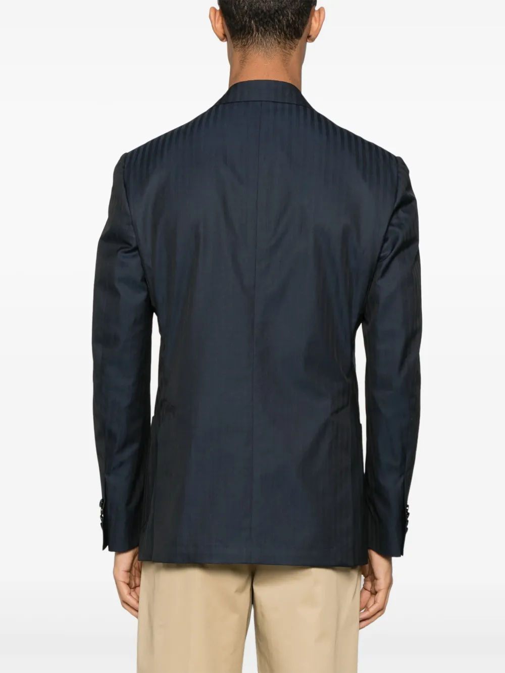 Lardini Gestreepte blazer Blauw