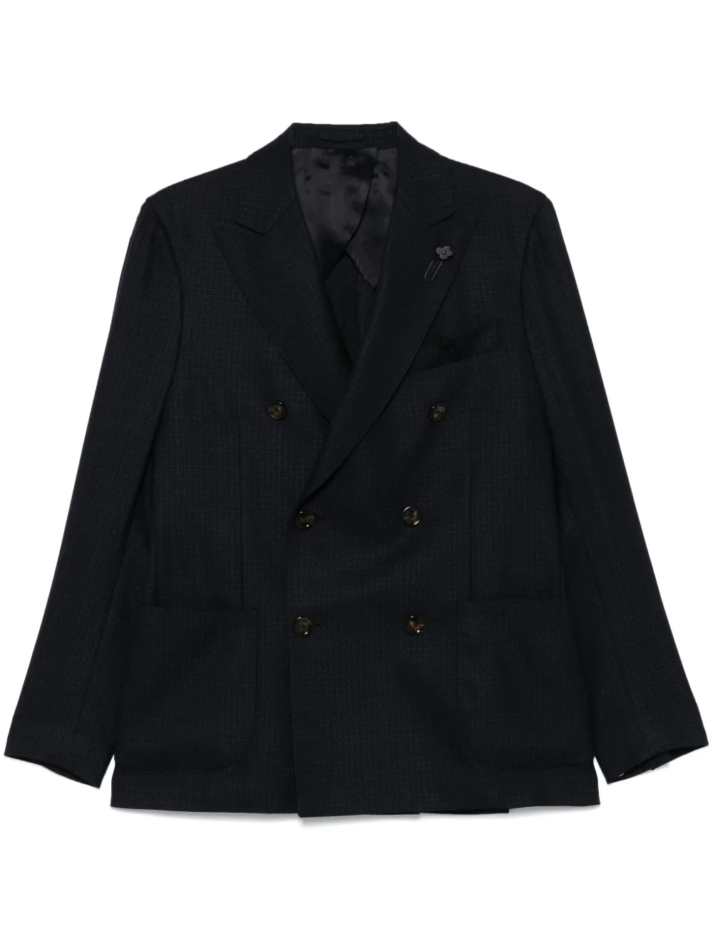 Lardini blazer con doble botonadura | azul | Image 1