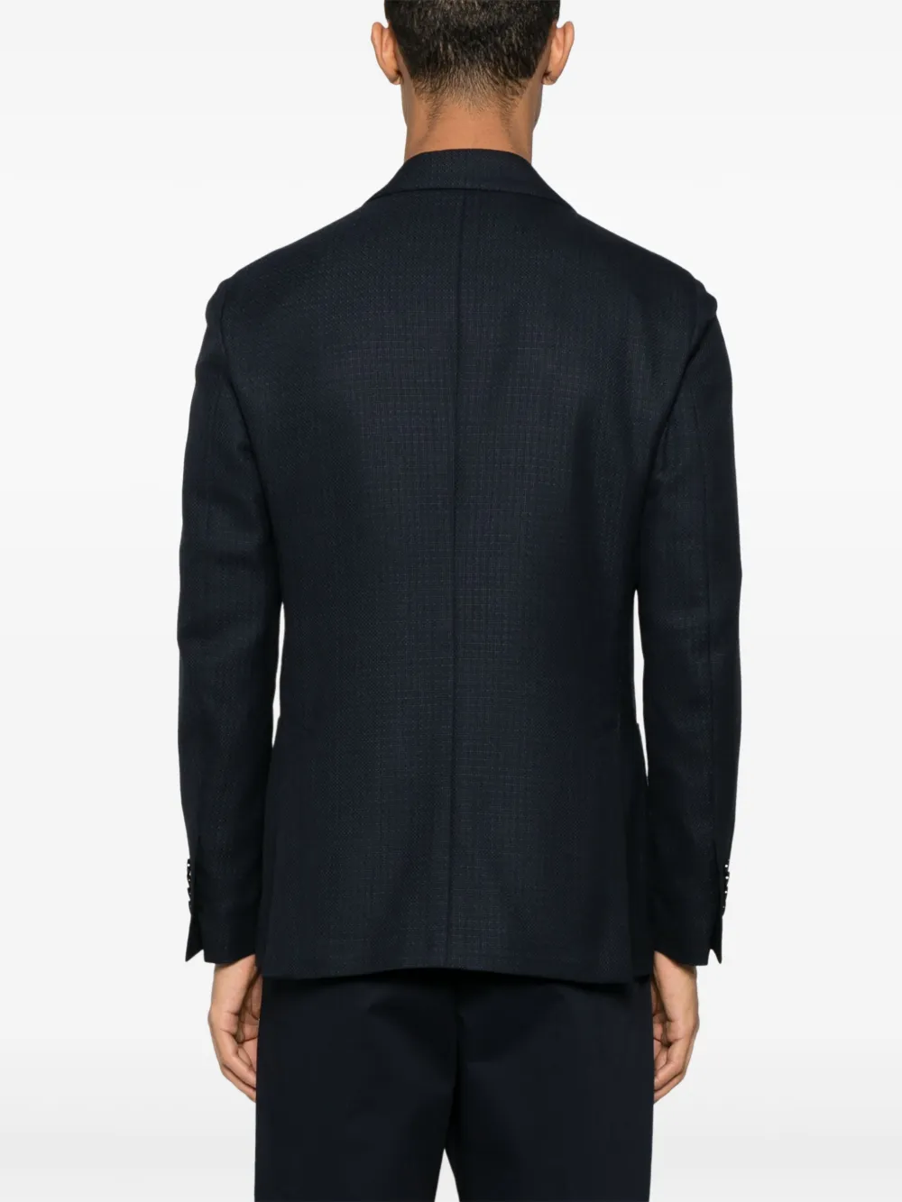 Lardini Blazer met dubbele rij knopen Blauw