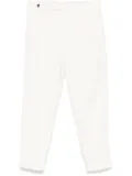 PT Torino tapered chinos - White