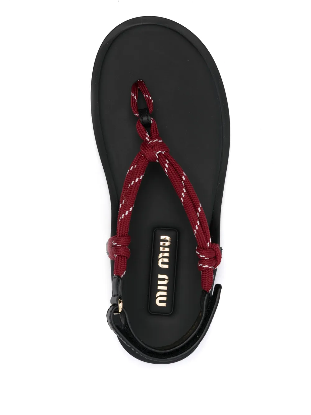 Miu Sandalen met bandje Rood