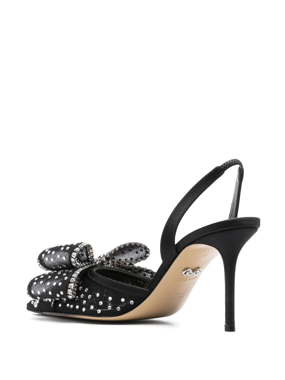 MACH & MACH 85mm Le Cadeau pumps Black