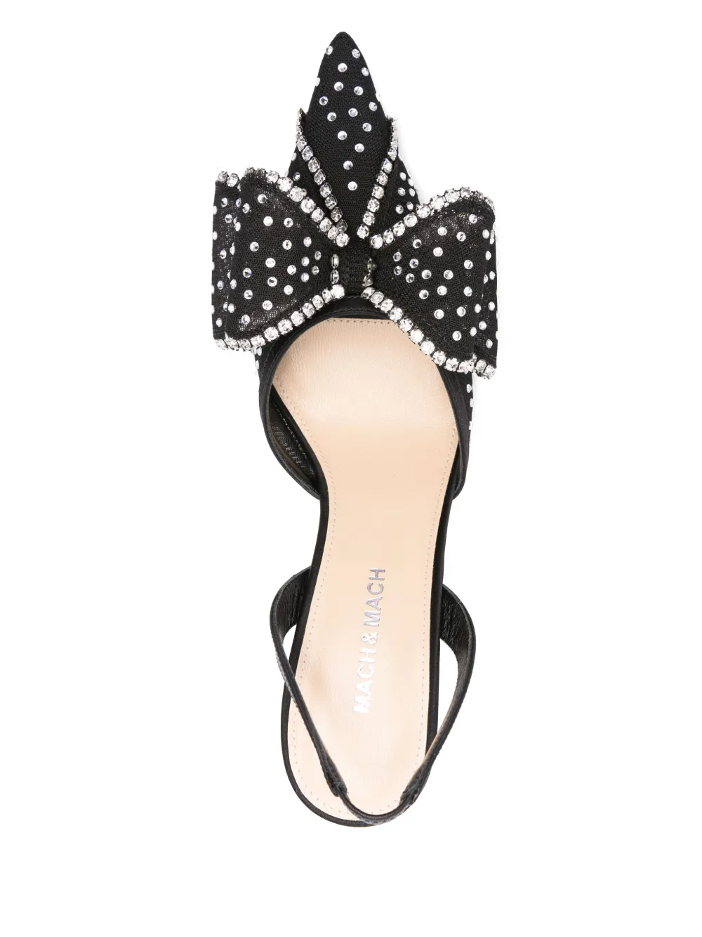 MACH & MACH 85mm Le Cadeau pumps Black