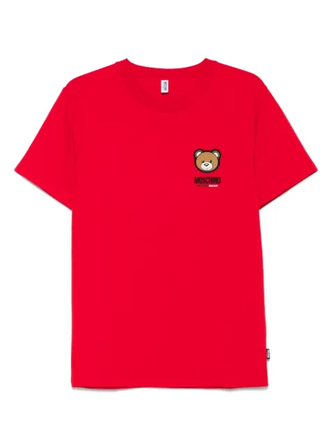 Moschino logo-appliqué T-shirt