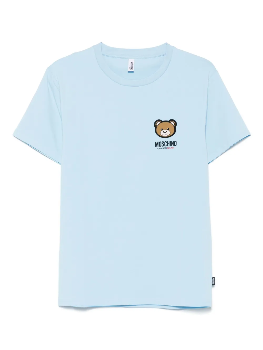 Moschino playera con aplique del logo | azul | Image 1