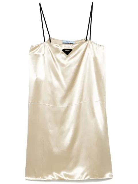 Prada Jurk met triangel logo