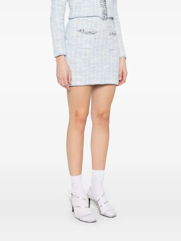 【送料&関税込】self-portrait Knitted Mini Skirt 28496223_57859336_600.jpg