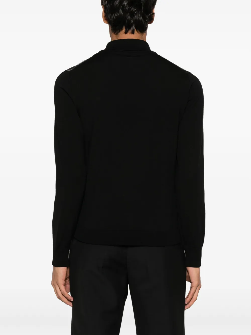 TOM FORD Overhemd met vlakken Zwart