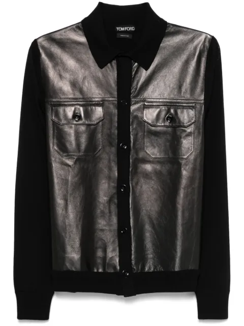 TOM FORD panelled shirt