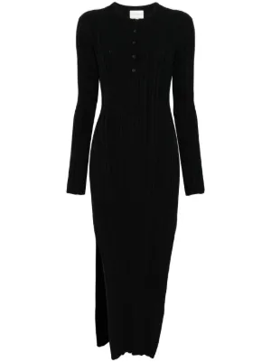 andreadamo ribbed knit midi dress ANDREDAMO Ribbed Knit Midi Dress ANDREADAMO