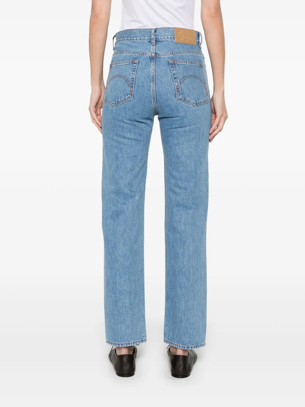 Shop Blazé Milano Paso Jeans In Blue