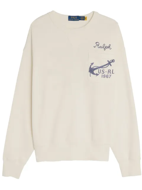 Polo Ralph Lauren logo-embroidered sweatshirt 