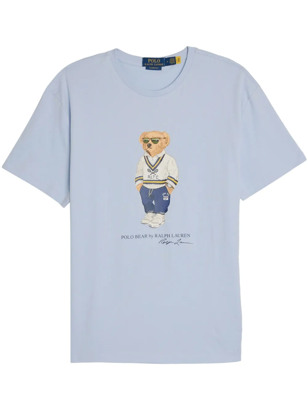 Polo Ralph Lauren Heritage Icon Bear T-shirt Blauw