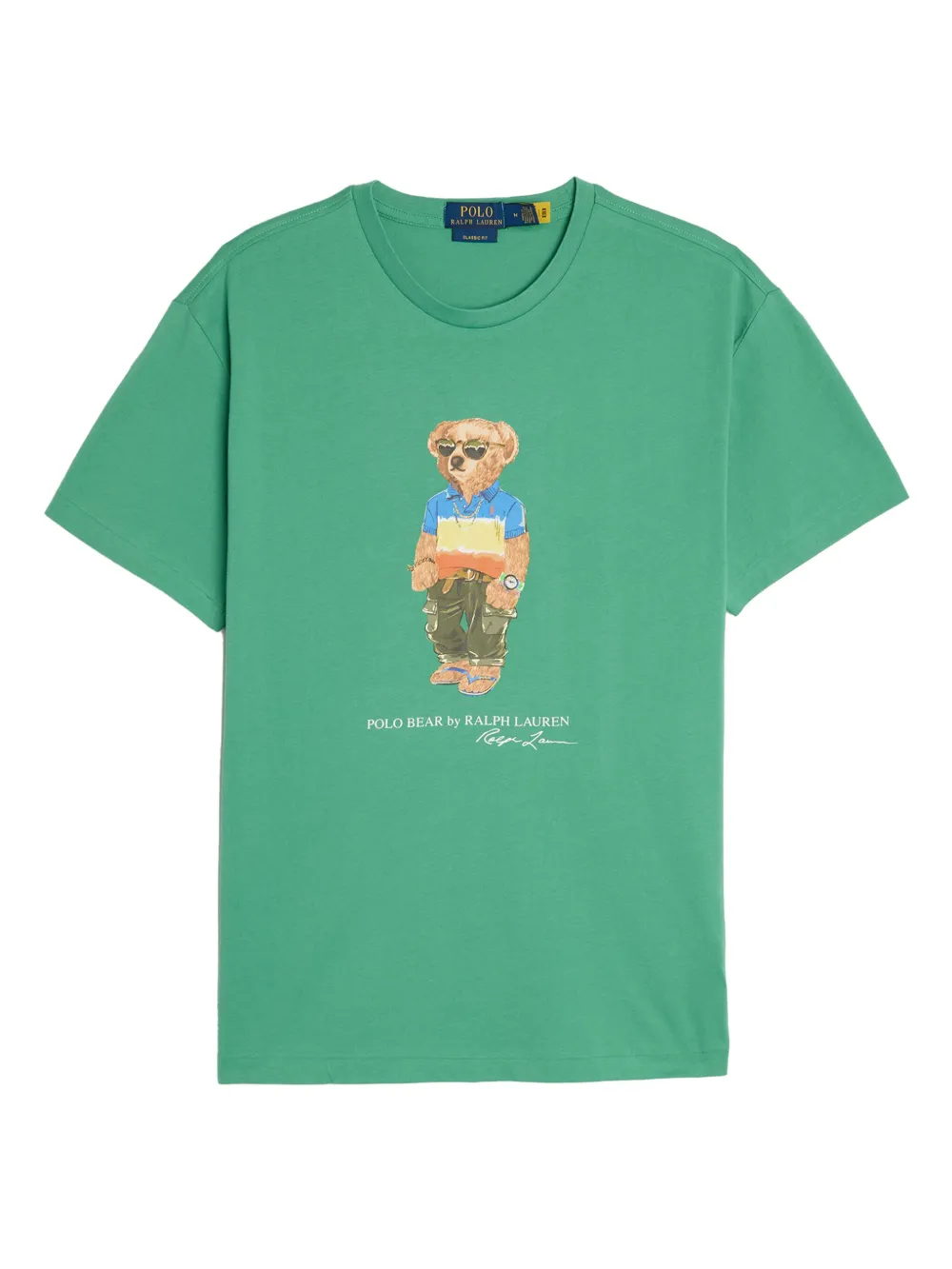 Polo Ralph Lauren T-shirt met beerprint Groen