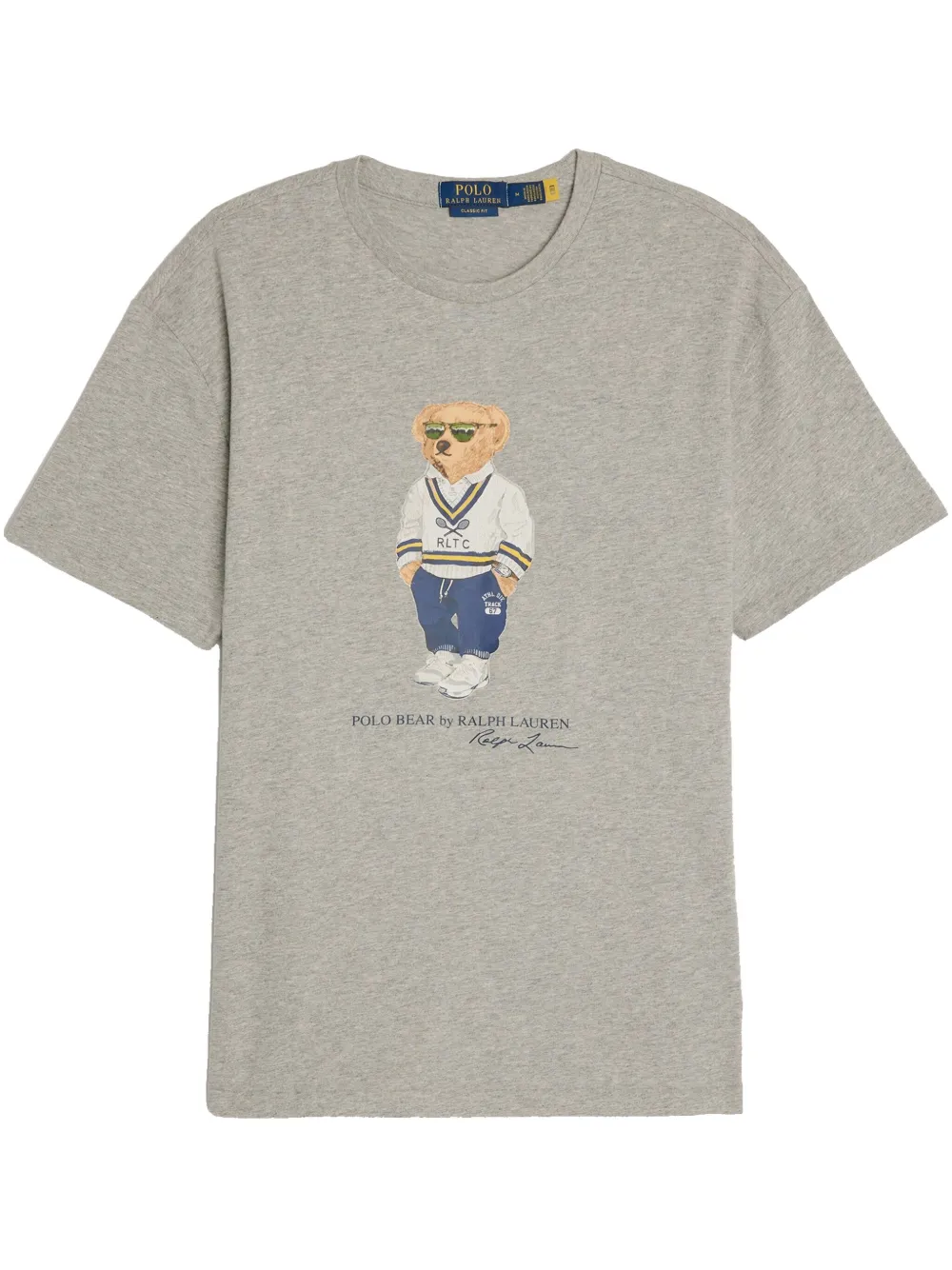 Polo Ralph Lauren Heritage Icon Bear T-shirt Grijs