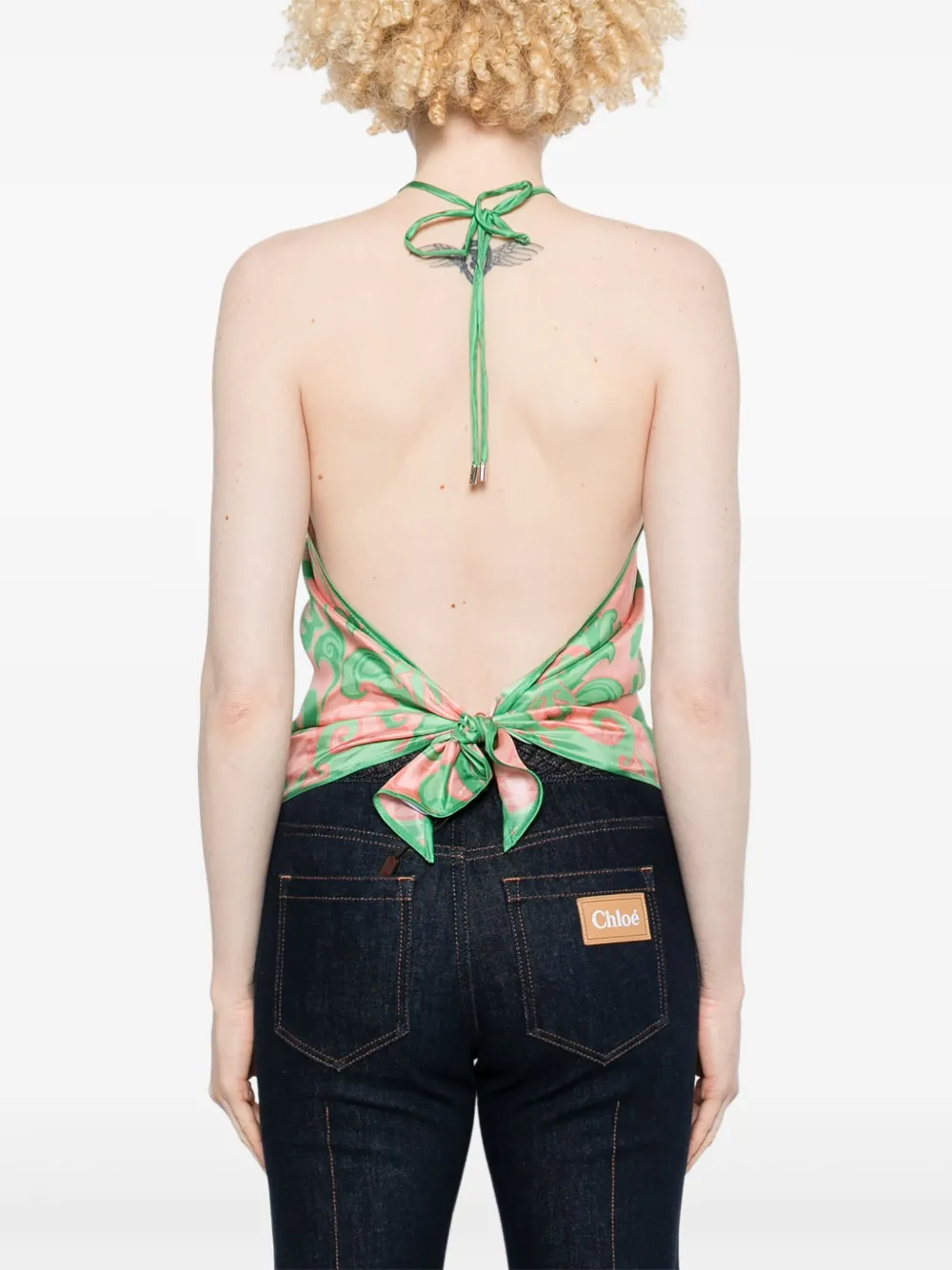ETRO Top met bloemenprint Roze