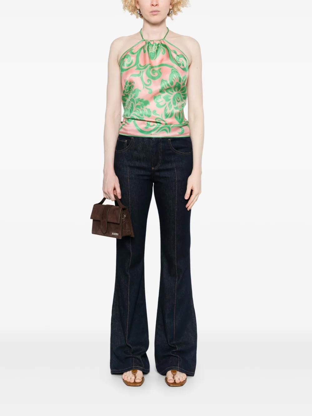 ETRO Top met bloemenprint - Roze