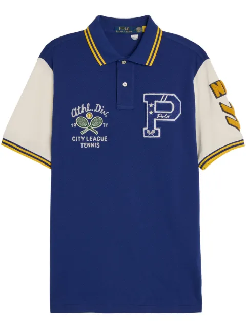 Polo Ralph Lauren Mesh Varsity Tenis polo衫