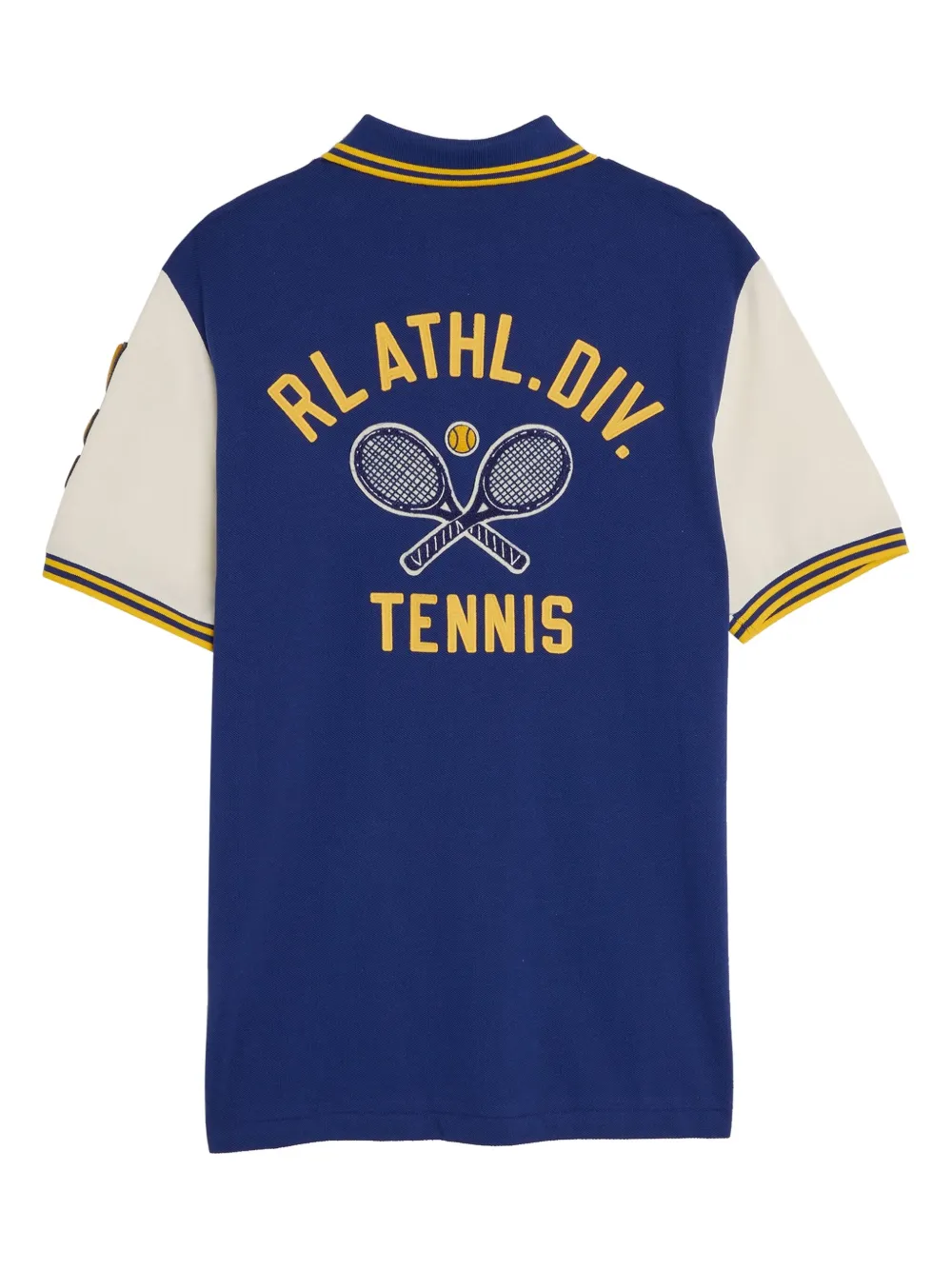 Polo Ralph Lauren Mesh Varsity Tenis polo shirt - Blauw