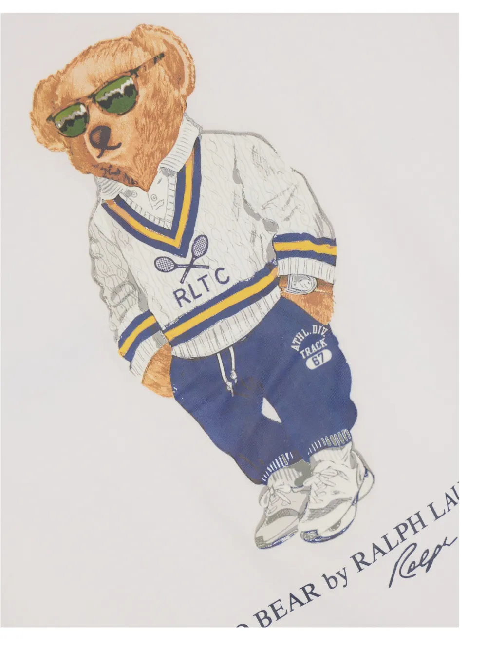 Polo Ralph Lauren Heritage Icon Bear T-shirt Wit