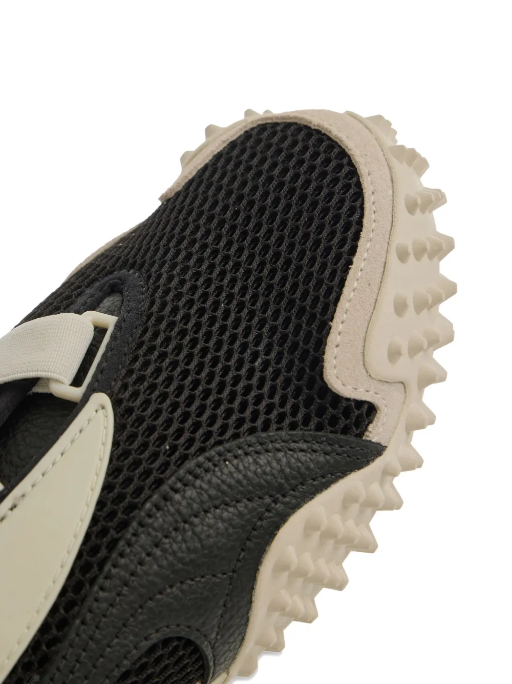 PUMA Sneakers met mesh vlakken Zwart